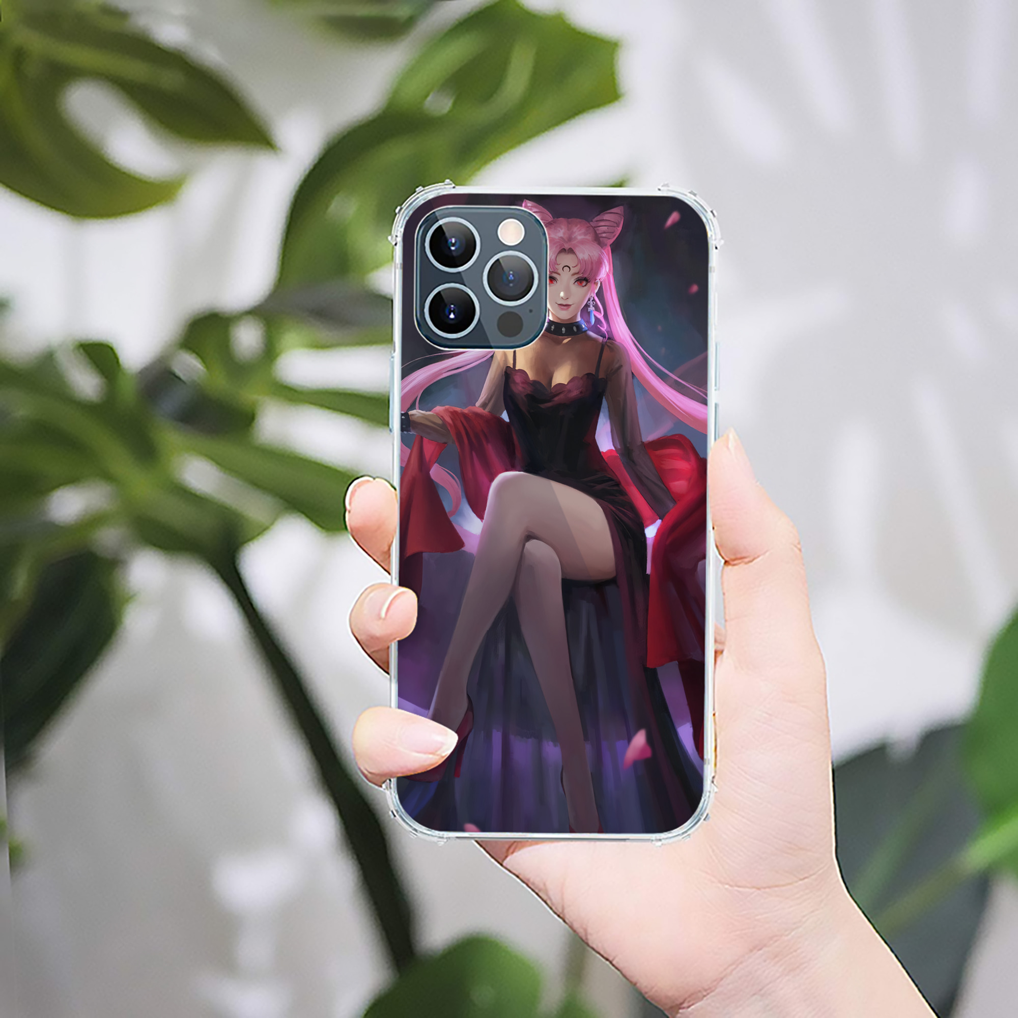 （画像用） 美少女戦士セーラームーン Sailor Moon 【iPhone 12シリーズ対応】透明スマホケース（クリアソフトケース）